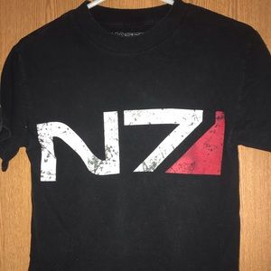 Gaming Mass Effect N7 Shirt Size S